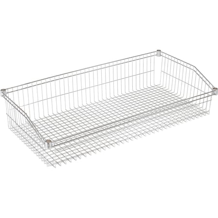 Nexel Wire Shelf Basket 36inW x 24inD 320792